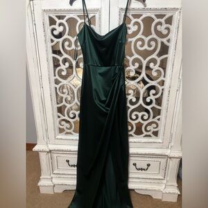 NWT. Hunter green prom/special occasion dress .  Never worn .